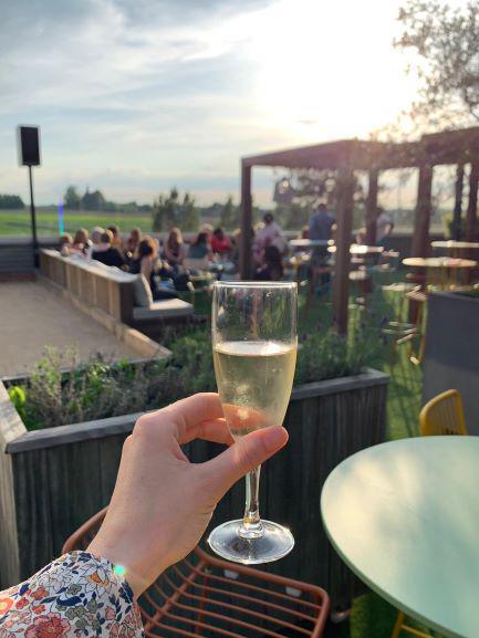 Bobbies Summer Terrace | Wemmel, Brussel - champagne